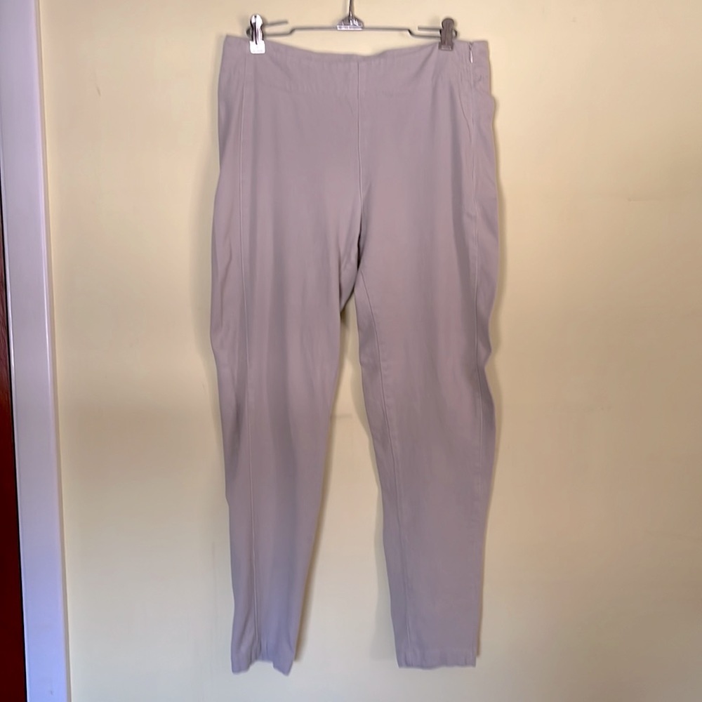 Sigrid Olsen Brand Straight Leg Side Zip Pants